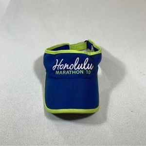 Honolulu marathon running visor hat cap adjustable 2010